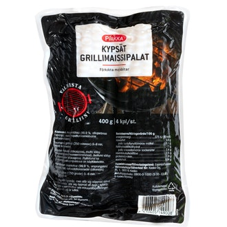 Pirkka kypsät grillimaissipalat 400g