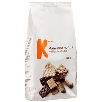 K-Menu vohvelisekoitus 400g