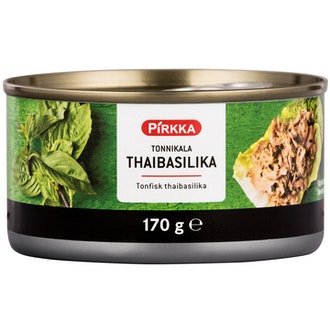 Pirkka tonnikala thaibasilika 170g