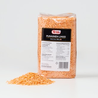 Menu punainen linssi 950g