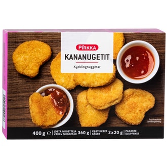 Pirkka kananugetit 400g pakaste