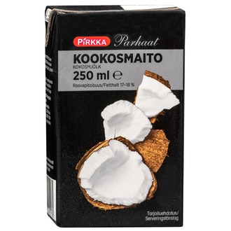 Pirkka Parhaat kookosmaito 250ml
