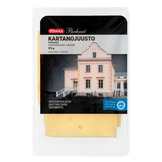 Pirkka Parhaat kartanojuustoviipaleet 175g laktoositon