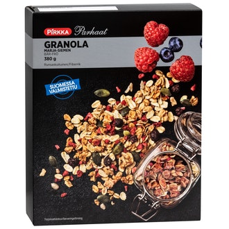 Pirkka Parhaat Granola marja-siemen380g