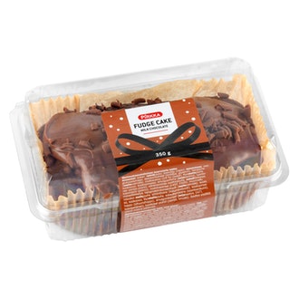 Pirkka fudge cake milk chocolate 350g
