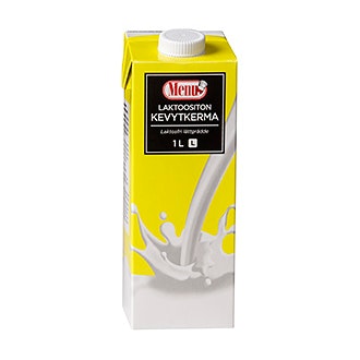 Menu kevytkerma 10% 1l laktoositon