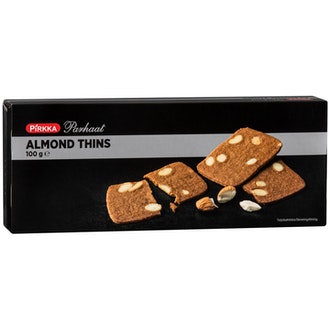 Pirkka Parhaat almond thins 100g