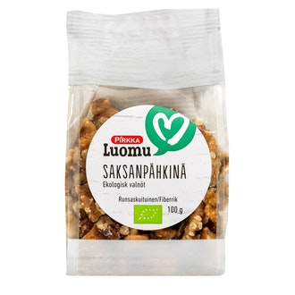 Pirkka Luomu saksanpähkinä 100g
