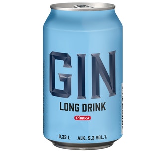 Pirkka GIN Long Drink 5,3% 0,33l