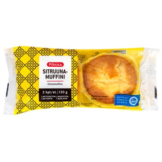 Pirkka sitruunamuffini 2kpl/120g
