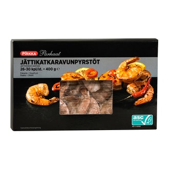 Pirkka Parhaat jättikatkaravunpyrstöt 400g ASC raakapakaste