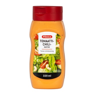 Pirkka tomaatti-chilikastike 320ml