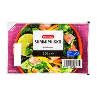 Pirkka surimipuikko 200g MSC