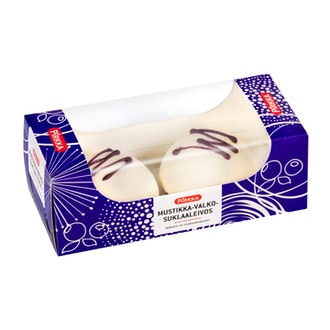 Pirkka gluteeniton mustikka-valkosuklaa leivos 2kpl/160g pakaste