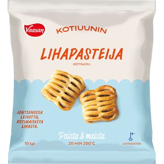 Vaasan Kotiuunin Lihapasteija 10x50g pakaste