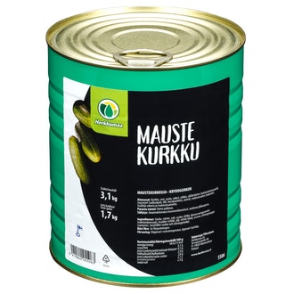 Herkkumaa Maustekurkku 3,1/1,7kg