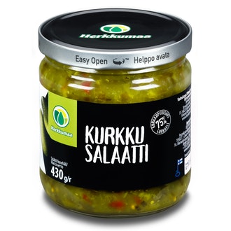 Herkkumaa 430g Kurkkusalaatti