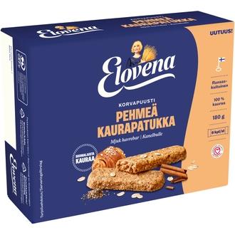 Elovena 6x30g korvapuustinmakuinen pehmeä kaurapatukka