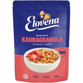Elovena 350g mansikka kauragranola