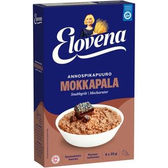 Elovena 210g mokkapalanmakuinen annospikapuuro