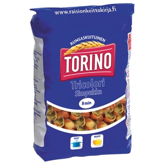 Torino 425g tricolori simpukkapasta