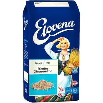 Elovena rikottu täysjyväohrasuurimo 1 kg