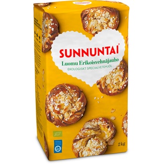 Sunnuntai 2kg luomu erikoisvehnäjauho