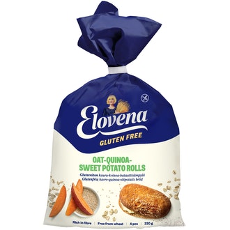 Elovena 320G Gluteenittomat Kaura-Kvinoa-Bataattisämpylät, Pakaste