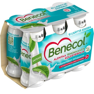 Benecol maustamaton jogurttitehojuoma 6x65 ml