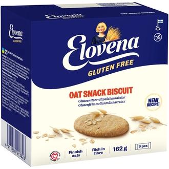 Elovena 9x18g gluteeniton välipalakaurakeksi