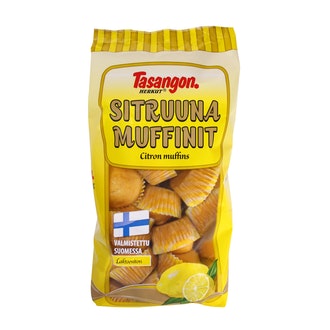 Tasangon herkut sitruuna muffinit 400g