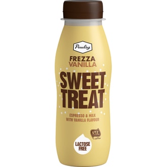 Frezza Vanilla Sweet Treat 250ml laktoositon maitokahvijuoma vaniljainen maku