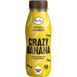 Frezza Crazy Banana 250ml laktoositon maitokahvijuoma banaanin maku