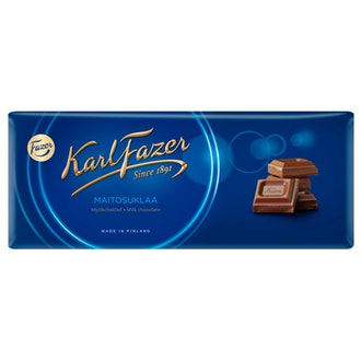 Karl Fazer maitosuklaa suklaalevy 200g