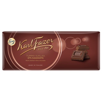 Karl Fazer 47% tumma suklaalevy 200g