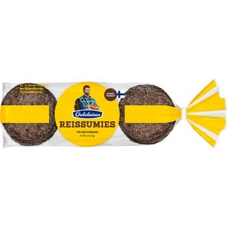 Oululainen Reissumies Täysjyväruis 12kpl 705g, täysjyväruisleipä