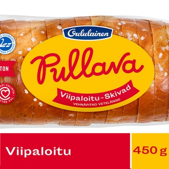 Oululainen Pullava Viipaloitu pitko 450g