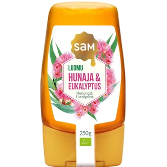 SAM aroma hunaja 250g eukalyptus luomu