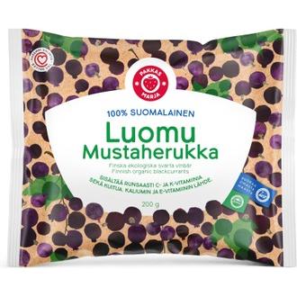 Pakkasmarja 100% suomalainen mustaherukka luomu 200g