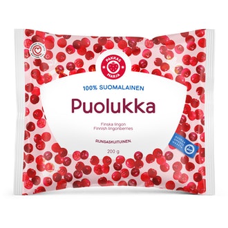 Pakkasmarja  100% suomalainen puolukka 200g