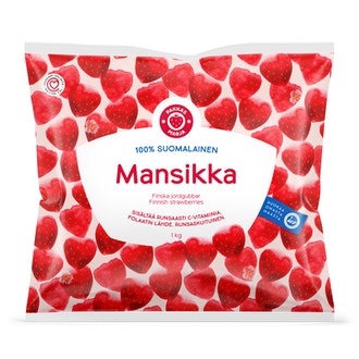 Pakkasmarja 100% suomalainen mansikka 1kg