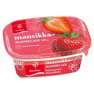 Saarioinen Mansikkamarmeladi 230g