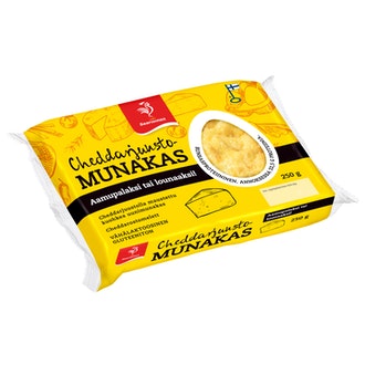 Saarioinen cheddarjuustomunakas 250g