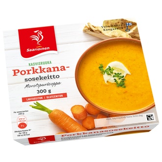 Saarioinen Samettinen porkkanasosekeitto 300g