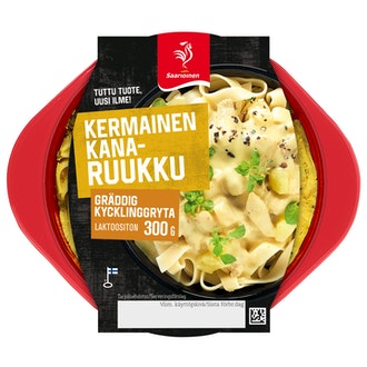 Saarioinen Kermainen kanaruukku; pasta-broilerruukku 300g