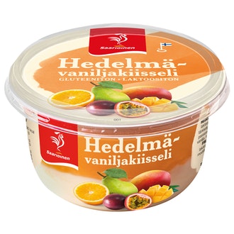 Saarioinen Hedelmä-vaniljakiisseli 175g