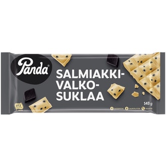 Panda salmiakki valkosuklaalevy 145g