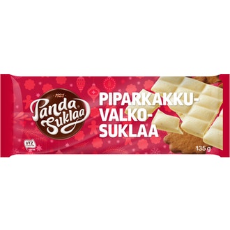 Panda valkosuklaa 135g piparkakku