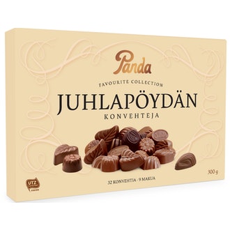 Panda Juhlapöydän suklaakonvehti 300g