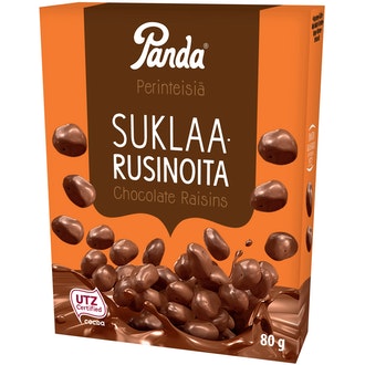Panda suklaarusinoita 80g